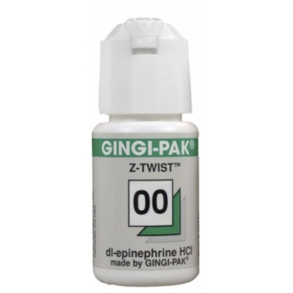 Джинжи-Пак / Gingi-Pak (00) - нить ретракционная, пропитана эпинифрином, (2.74м), Gingi-Pak / США