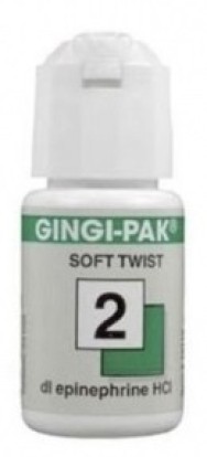 Джинжи-Пак / Gingi-Pak (2) - нить ретракционная, пропитана эпинифрином, (2.74м), Gingi-Pak / США