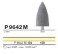 Полировочный бор по акрилу, пластмассе 2-я ступень D+Z / P 9642 M 104.100
